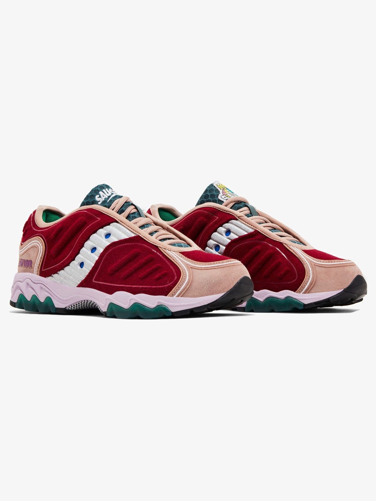 Saucony Matrix 'Jae Tips No Shoes In The House Burgundy' β pair