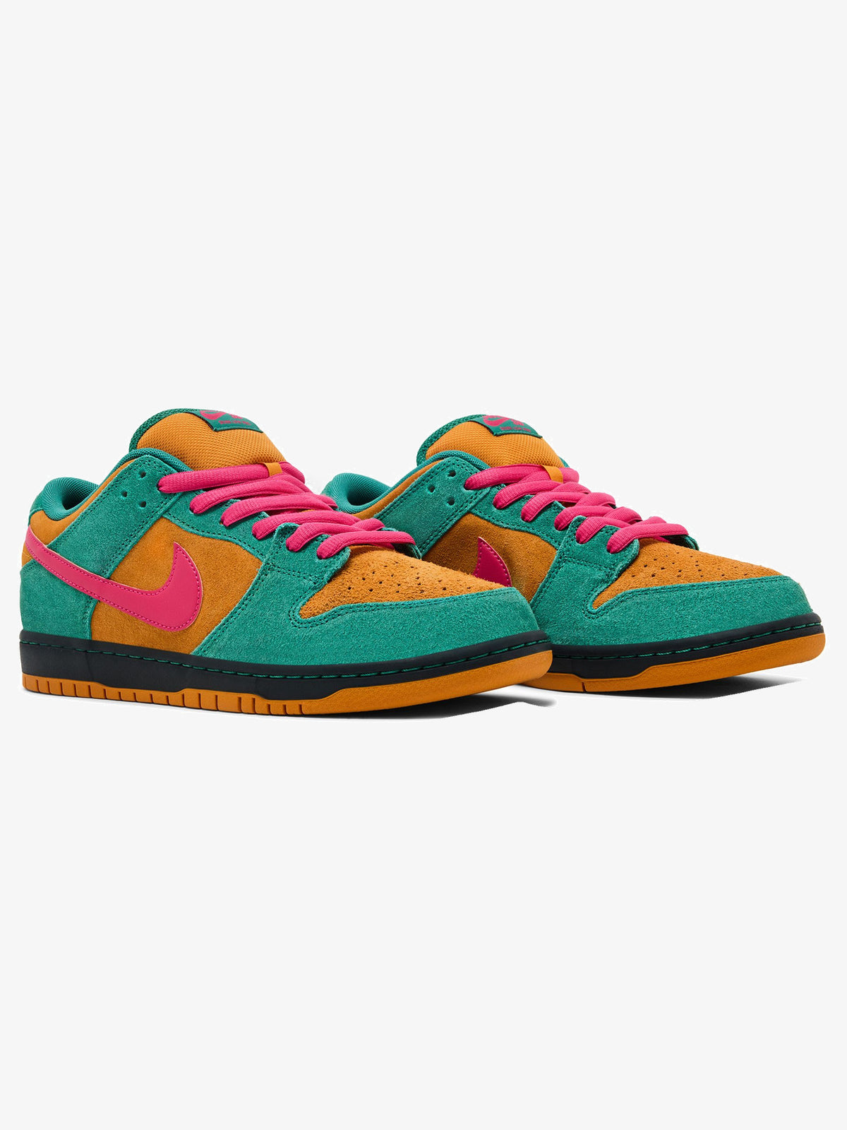 Nike SB Dunk Low Pro 'Green Noise Watermelon' β pair