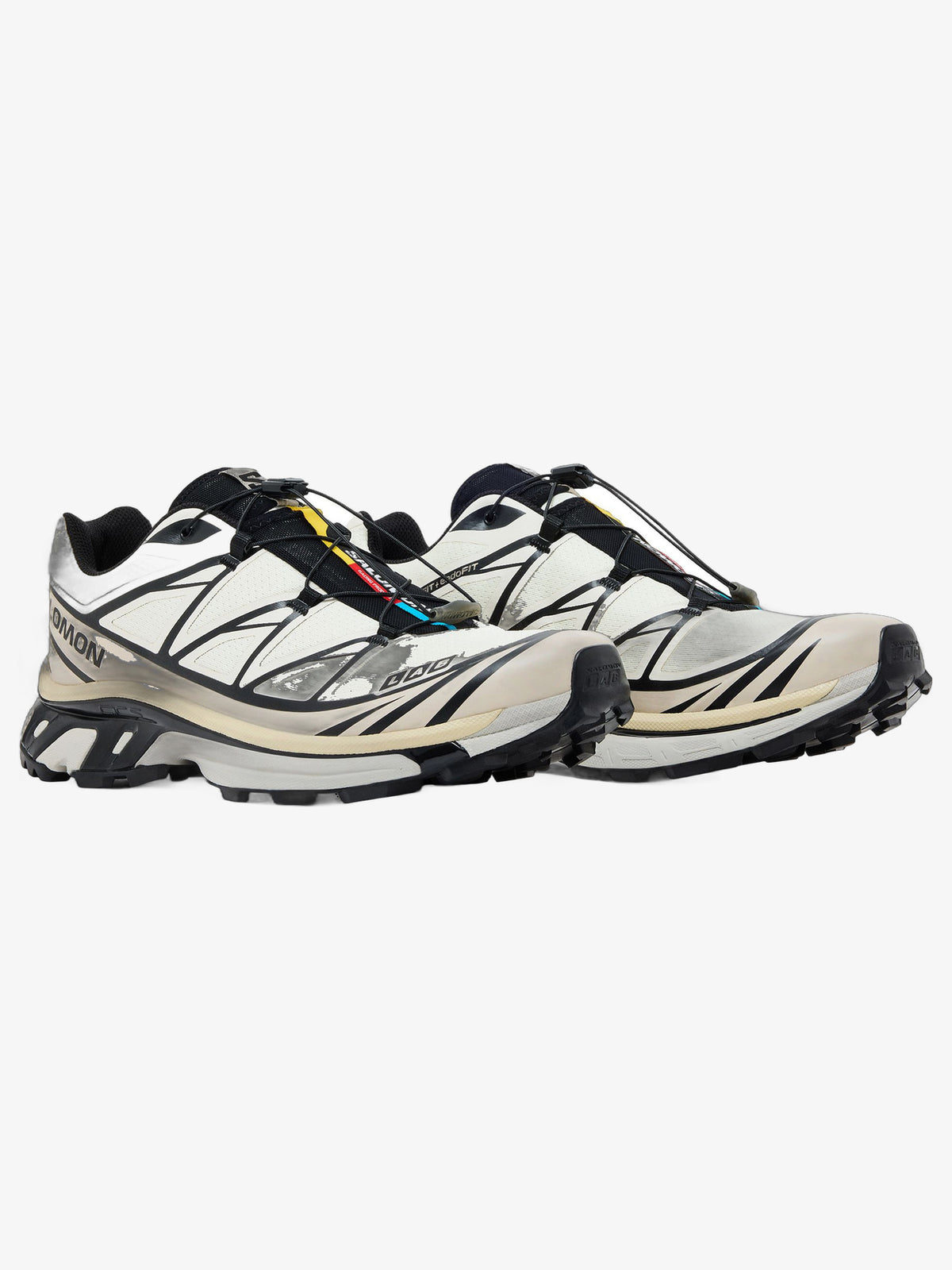 Salomon XT-6 'Vanilla Ice Black Silver Cloud' β pair