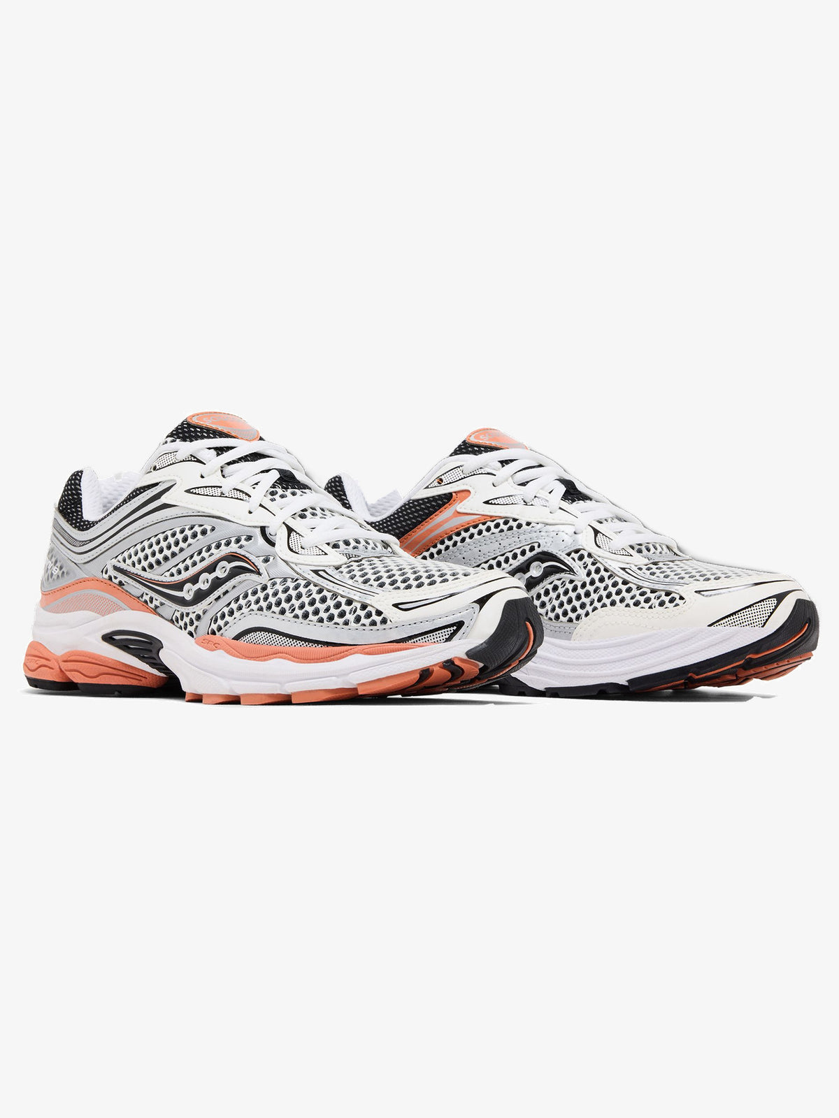 Saucony ProGrid Omni 9 'Silver Orange Black' β pair