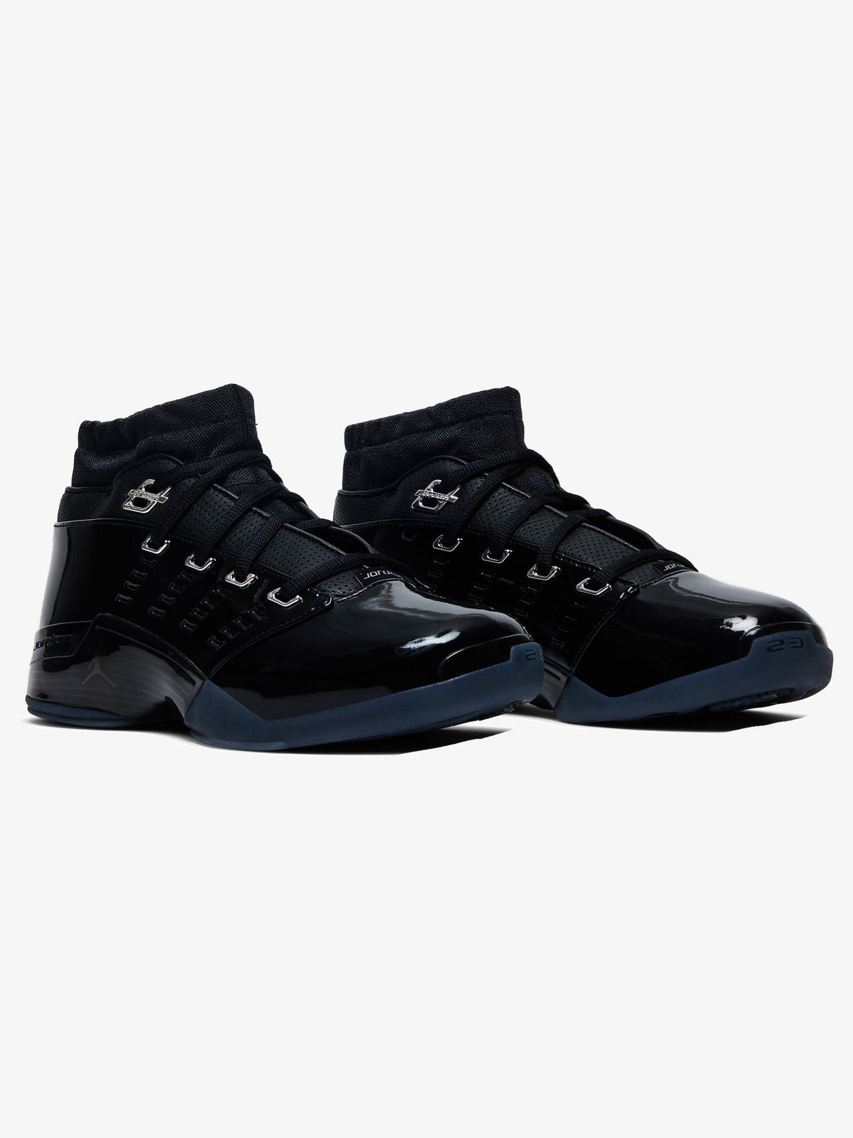 Jordan 17 Low 'Black Patent' β pair