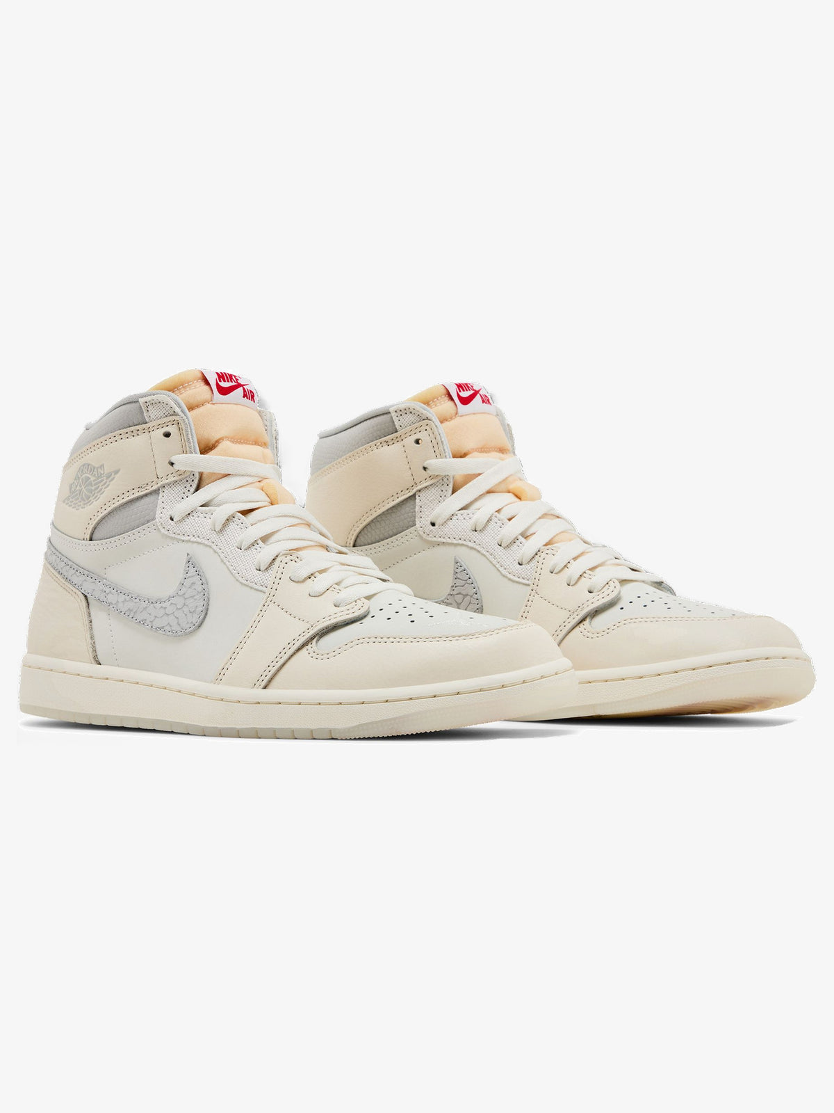 Jordan 1 Retro High OG 'Sail University Red' β pair
