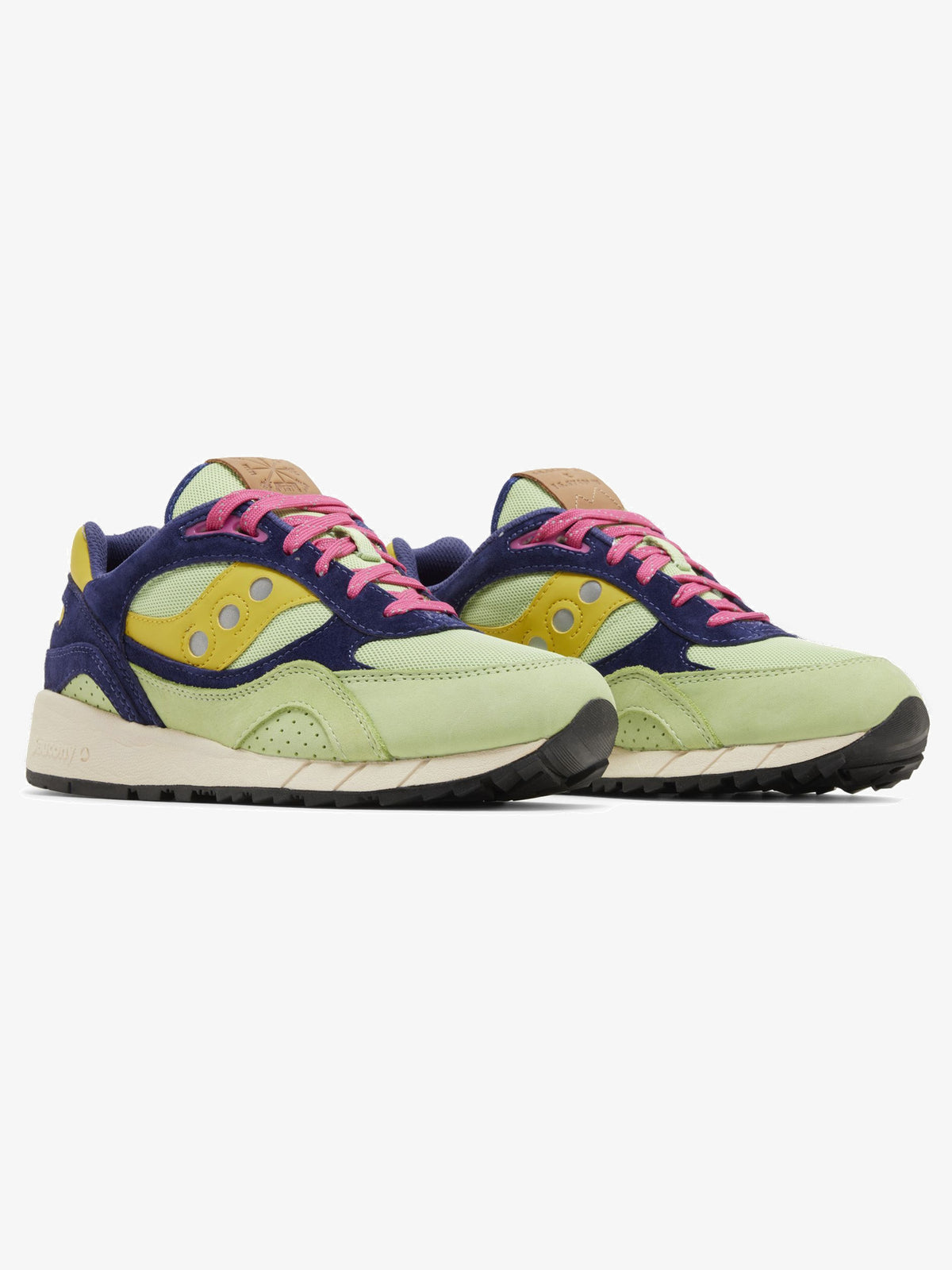 Saucony Shadow 6000 'Green Purple' β pair