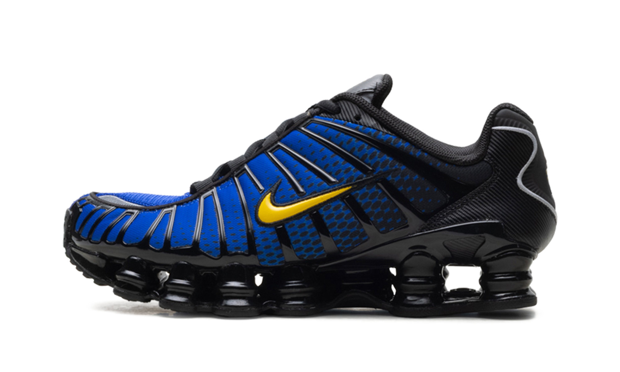 Nike Shox TL Black Lyon Blue Varsity Maize Basement