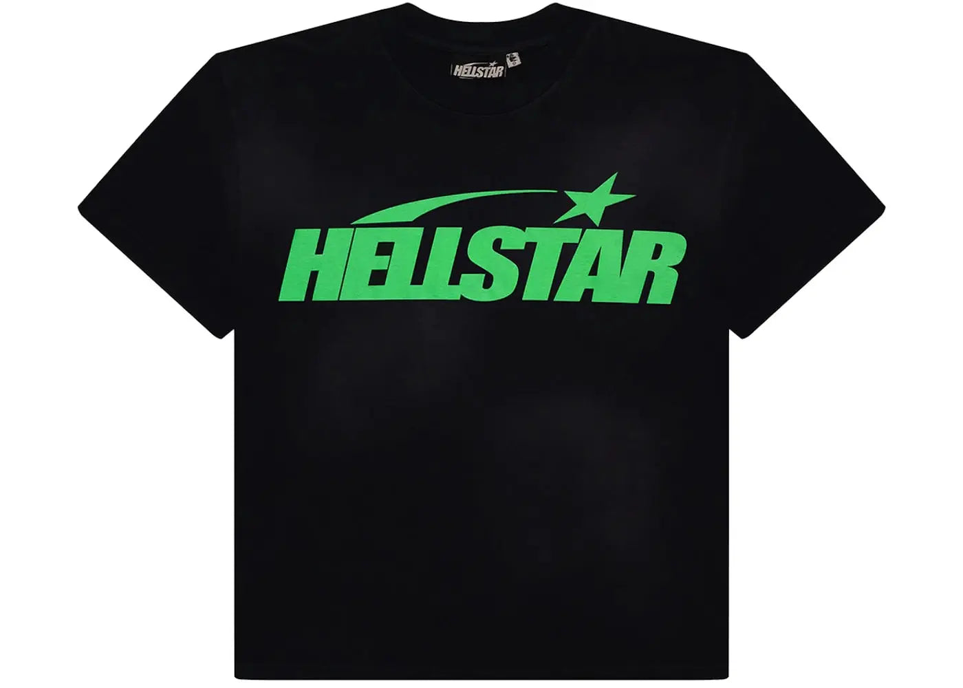 Hellstar Classic T-shirt (Regular Print) Black/Green Basement