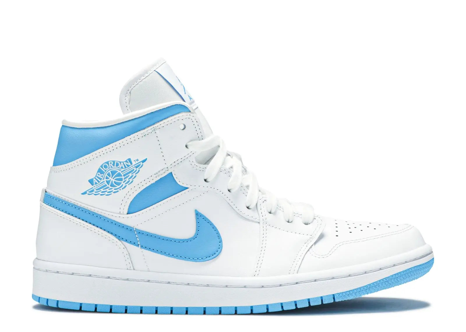 Wmns Air Jordan 1 Mid UNC Air Jordan