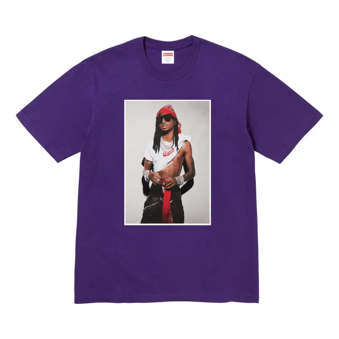 Supreme Playboi Carti Tee Purple Basement
