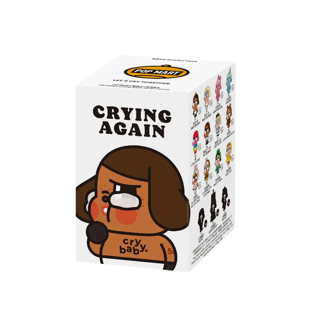 Pop Mart Crybaby Crying Again Series Single Blind Box Basement