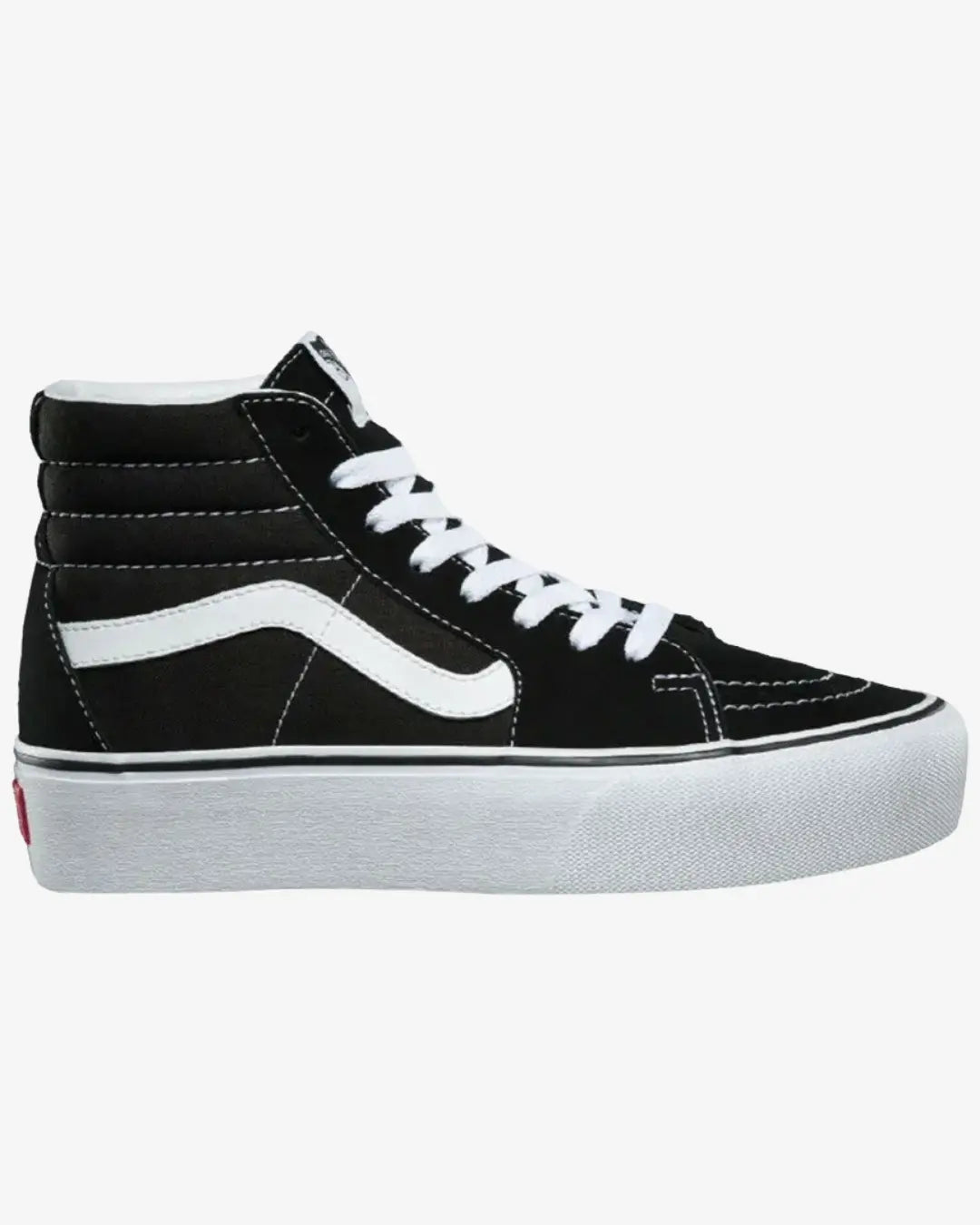 Vans Sk8-Hi Platform 2 Black True White (Womens) Basement