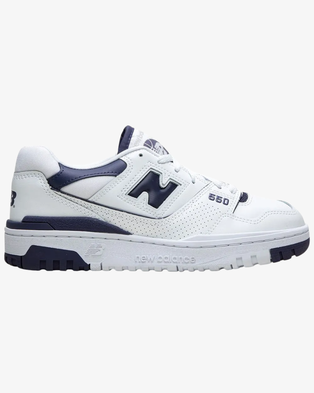 New Balance 550 White Navy Blue Wmns