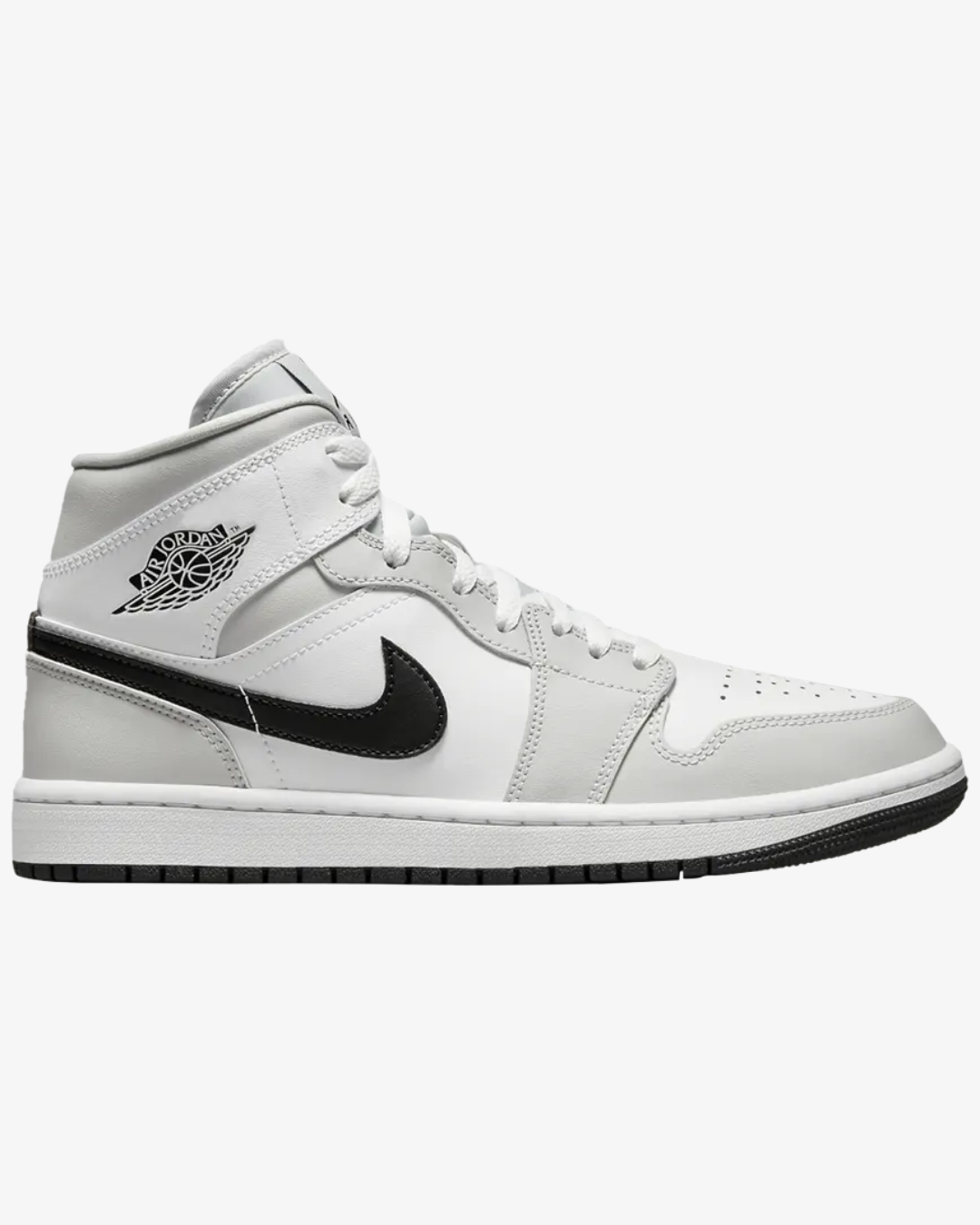 Air Jordan 1 Mid Grey Fog Wmns