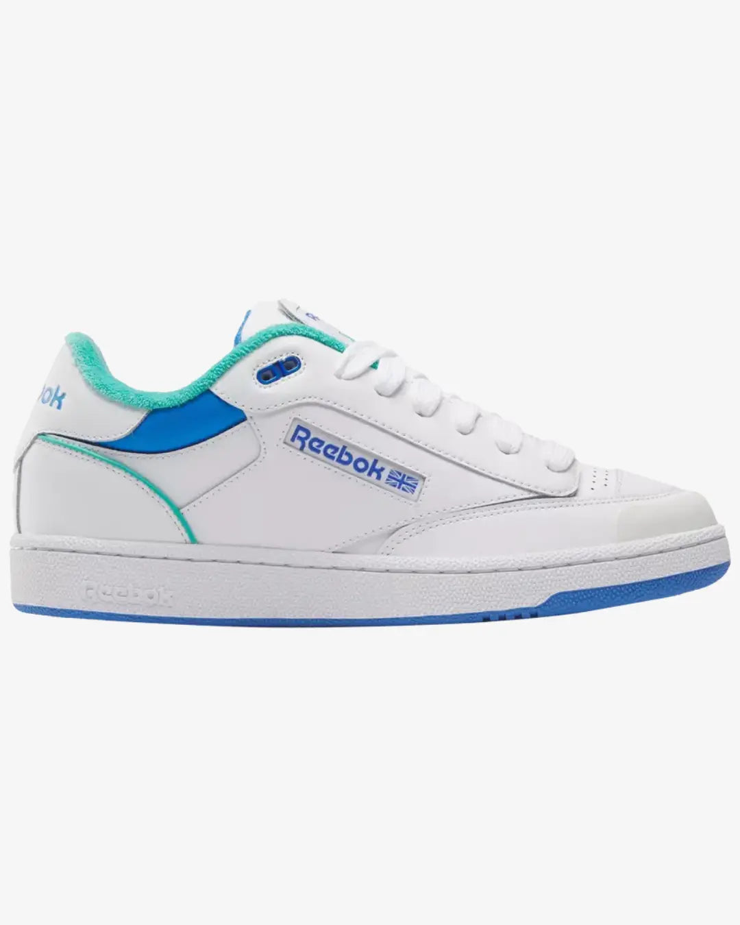 Reebok Club C Bulc White Unleashed Green Blue Reebok