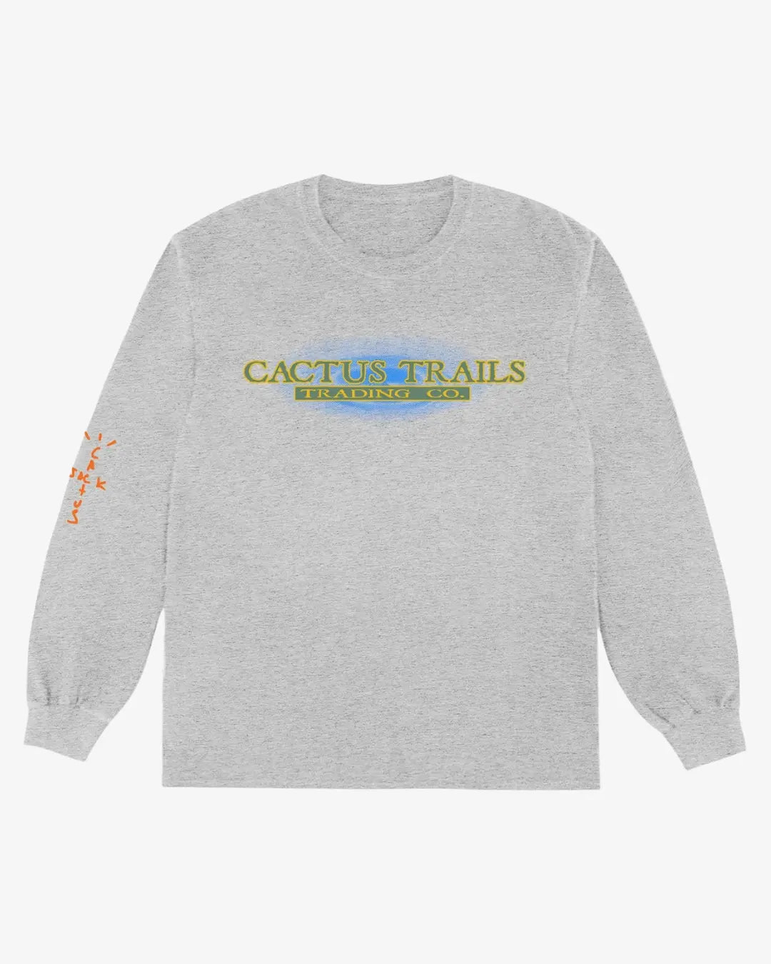 Travis Scott Trading Co. L/S T-shirt Heather Grey Basement