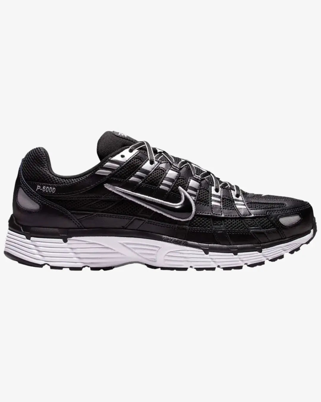 Nike P-6000 Black Metallic Silver Nike