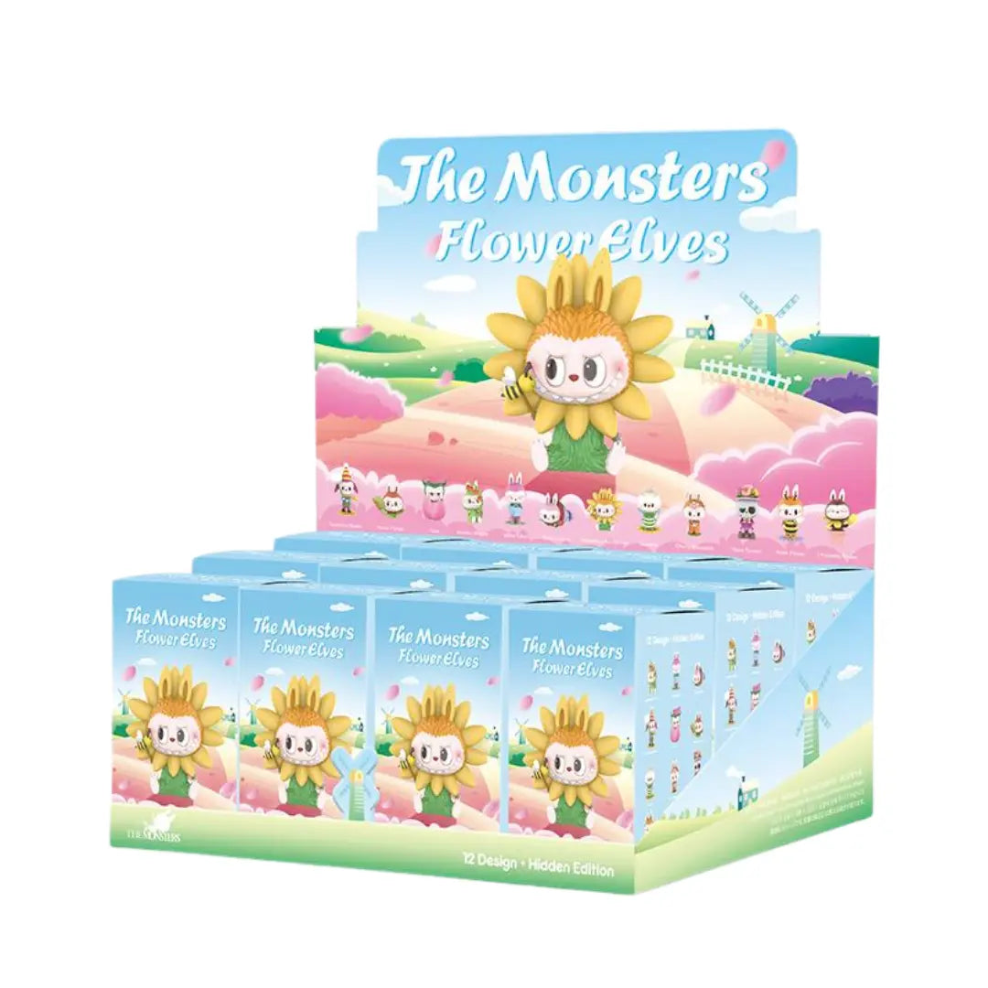 Pop Mart Labubu The Monsters Flower Elves Series Sealed Case (12 Blind Box) Basement