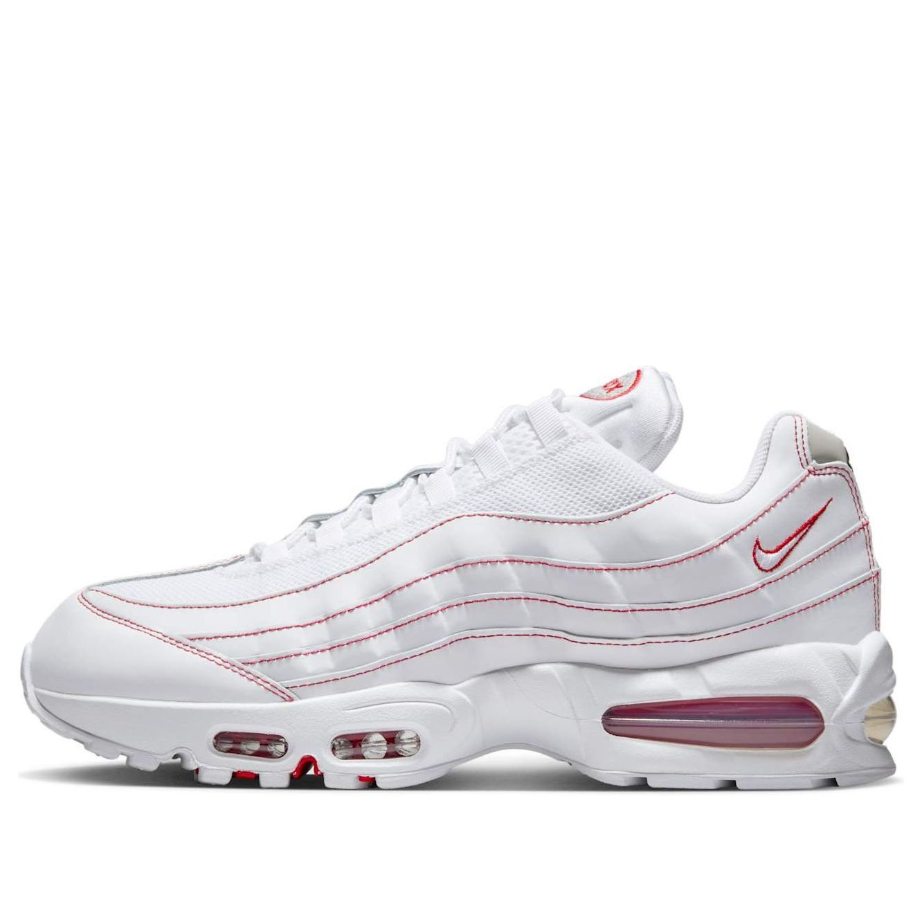 Nike Air Max 95 OG Big Bubble White University Red