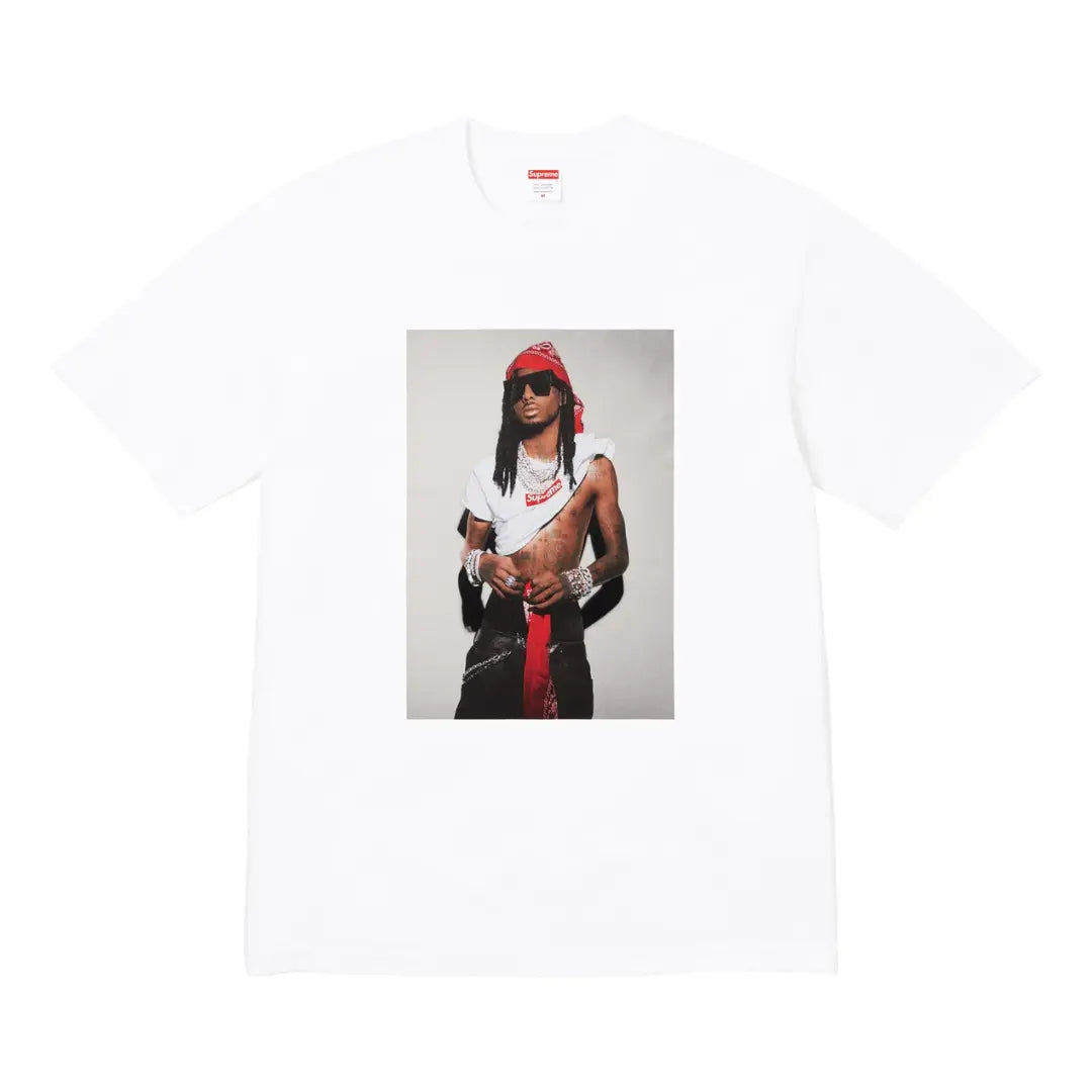 Supreme Playboi Carti Tee White Basement