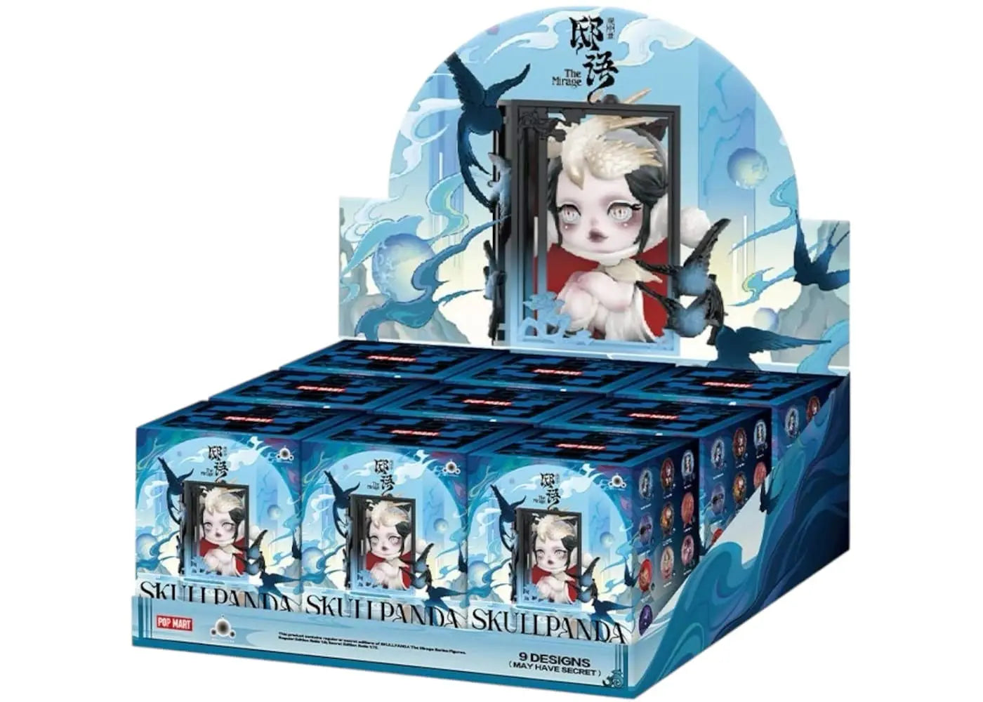 Pop Mart Pop Mart Skullpanda The Mirage Series Figure Sealed Case (9 Blind Box) Basement