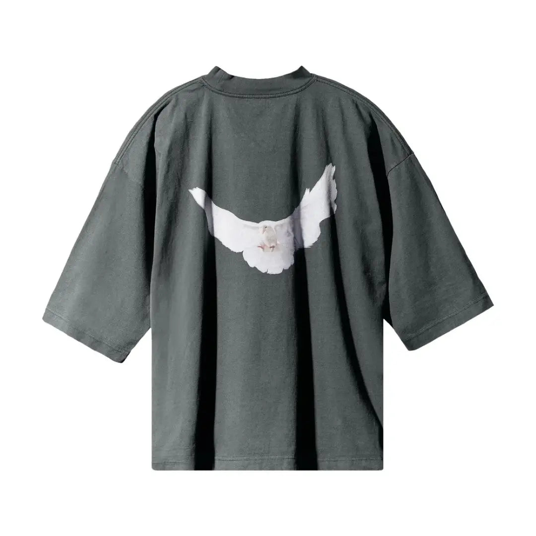 Yeezy Gap Dove 3/4 Sleeve Tee Dark Green Basement