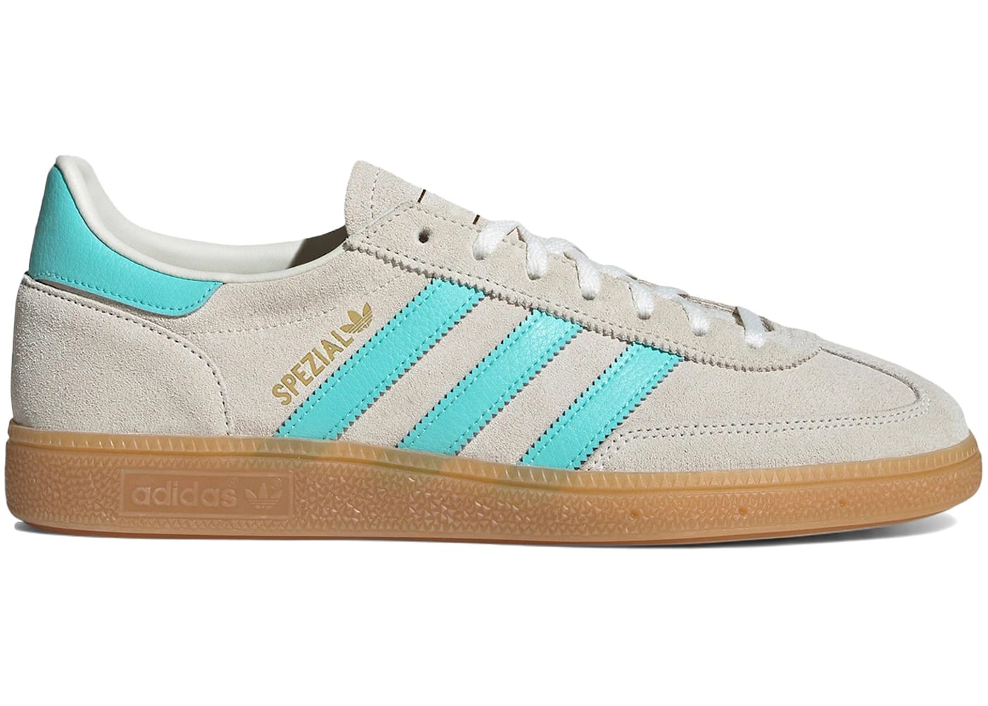 adidas Handball Spezial Off White Flash Aqua Gum Basement