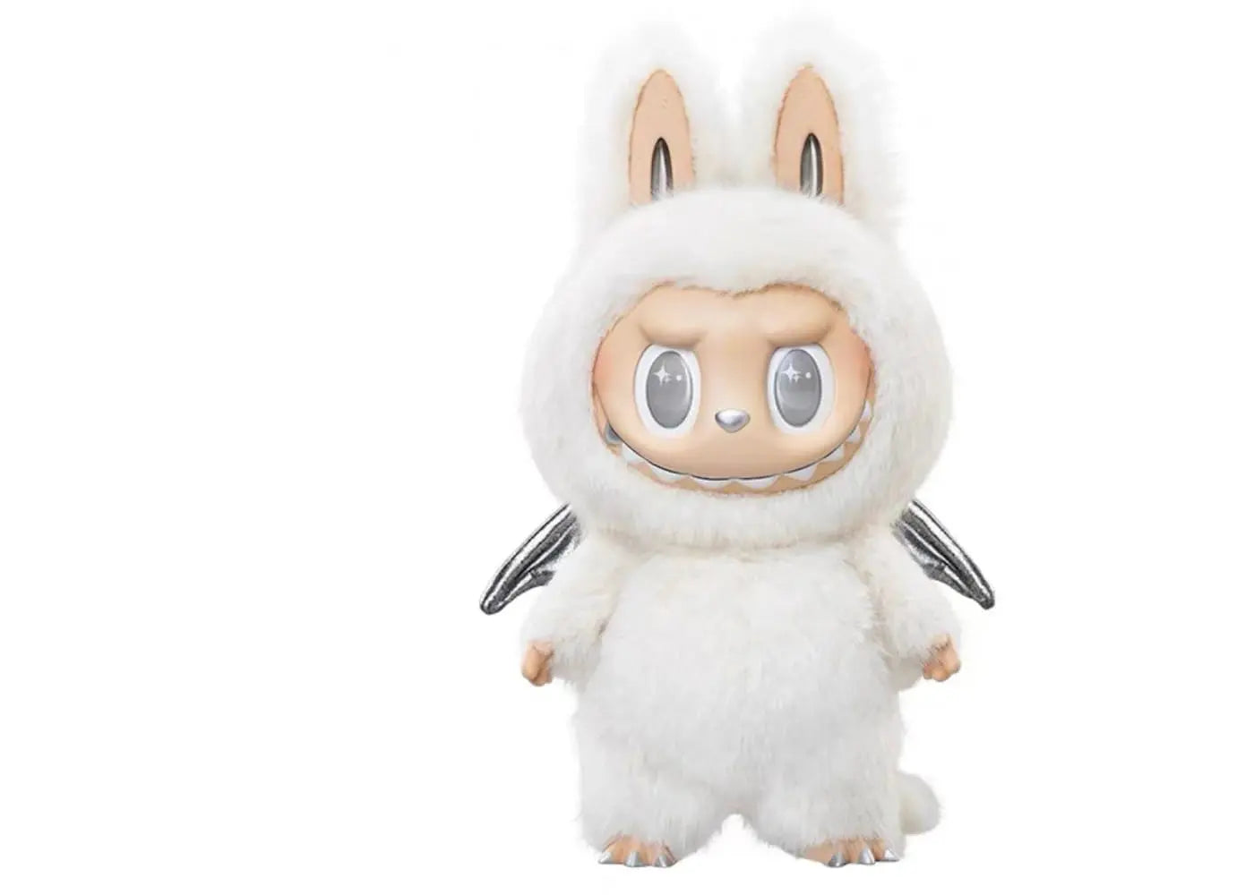 Pop Mart The Monsters Labubu Zimomo Angel in Clouds Figure + Tote Bag Basement