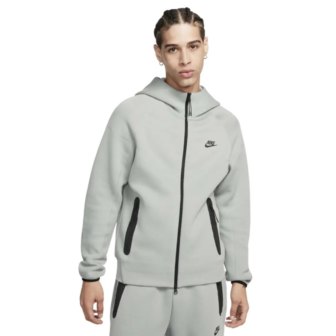 Nike Sportswear Tech Fleece Full-Zip Hoodie Mica Green/Black Basement
