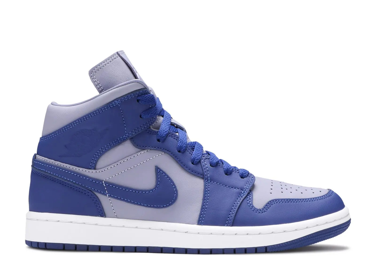 Wmns Air Jordan 1 Mid SE Iron Purple Deep Royal Air Jordan