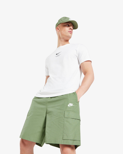 Nike Club Fleece Mens Cargo Shorts - Green