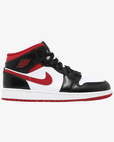 Air Jordan 1 Mid GS Black Gym Red Air Jordan