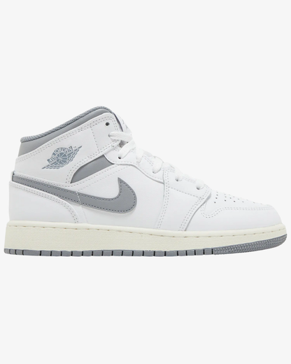 Air Jordan 1 Mid GS Neutral Grey