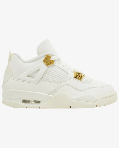 Air Jordan 4 Retro Gold Metallic Wmns Air Jordan