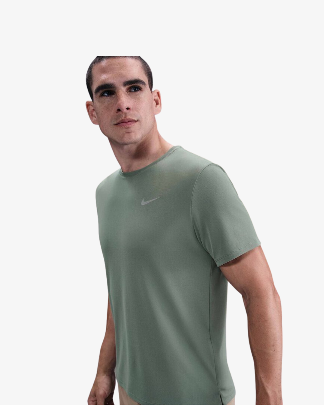 Nike Dri-FIT UV Run Division Miler T-Shirt Clay Green/Reflective Silver