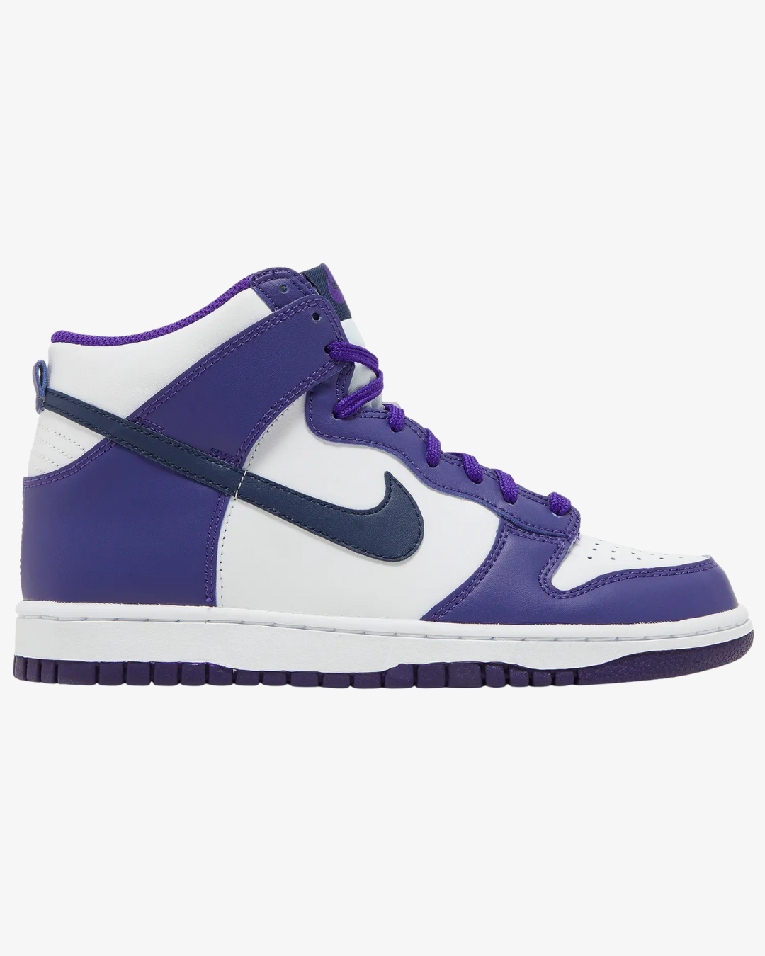 Nike Dunk High GS Electro Purple Midnight Navy