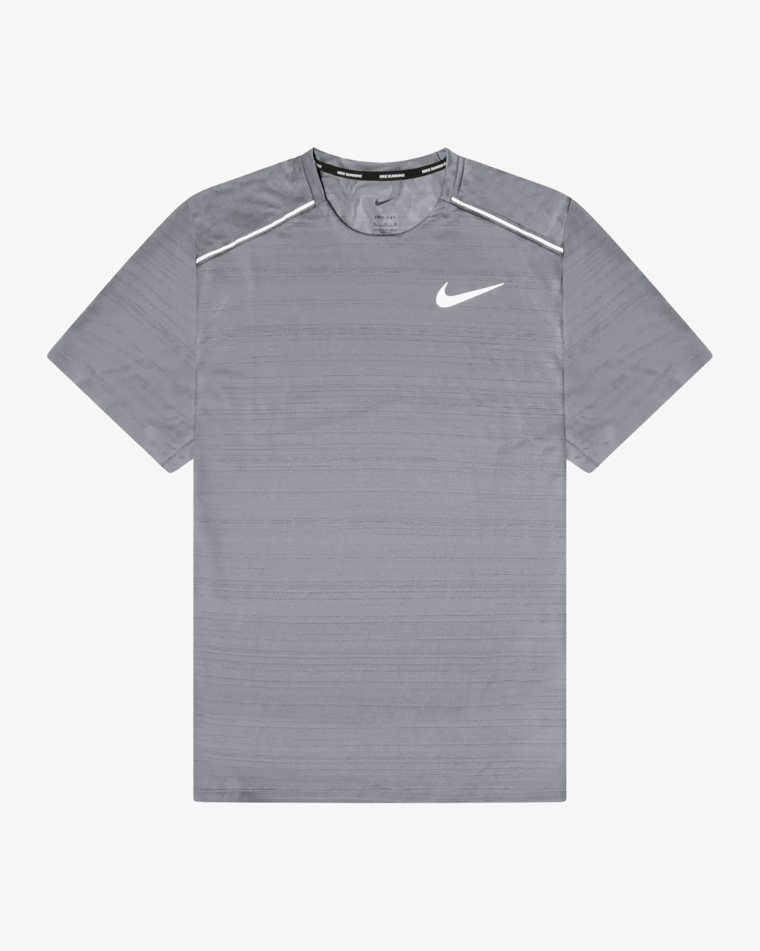 Nike Dri-FIT 1.0 Grey Miler Running T Shirt