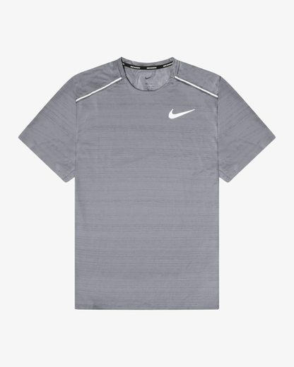 Nike Dri-FIT 1.0 Grey Miler Running T Shirt