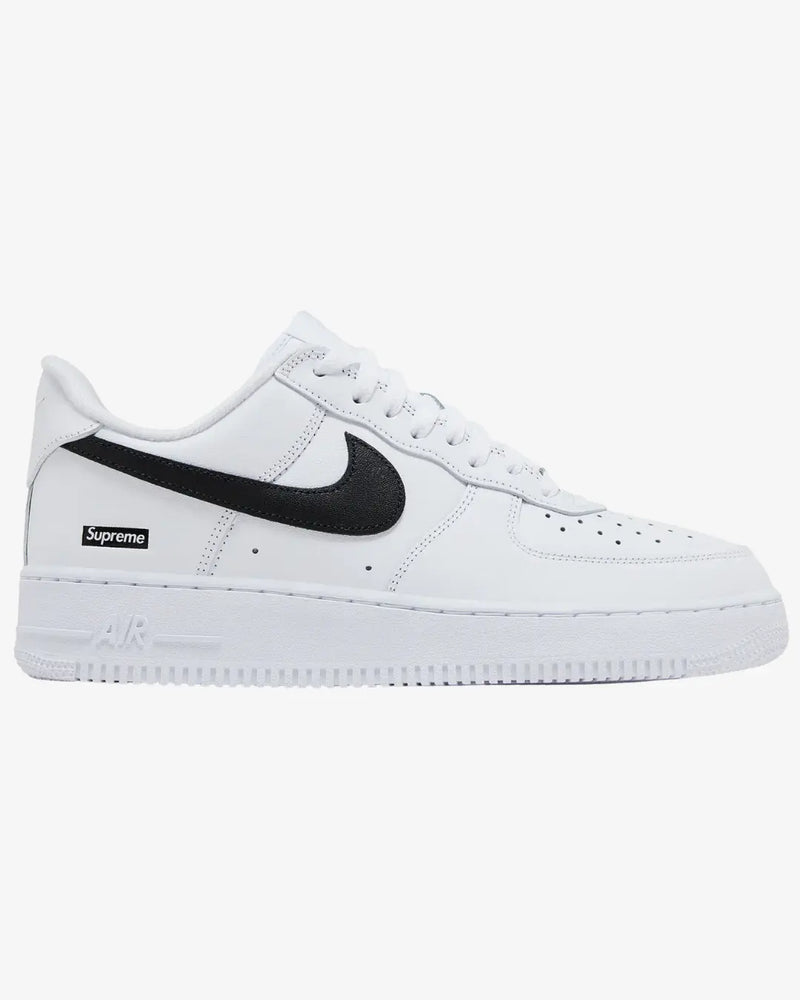 Supreme x Air Force 1 Low Box Logo - White Black