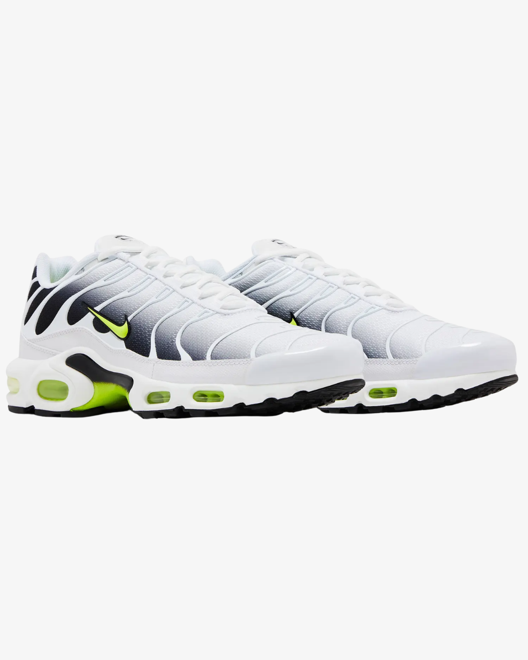 Nike Air Max Plus White Black Volt