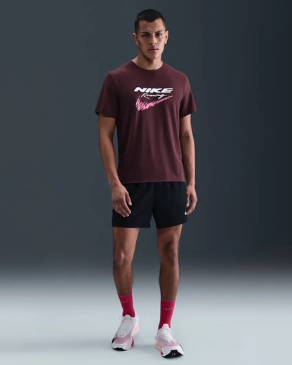 NIKE DRI-FIT NRG TEE (BURGUNDY) NIKE