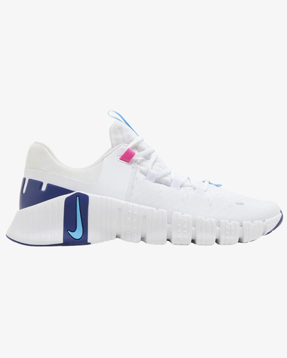 Nike Free Metcon 5 White Aquarius Blue Wmns
