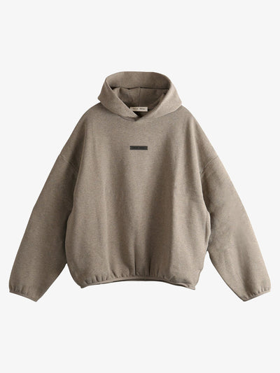 Fear of God Essentials Modern Fit Fleece Hoodie 'Homestead Heather' – front