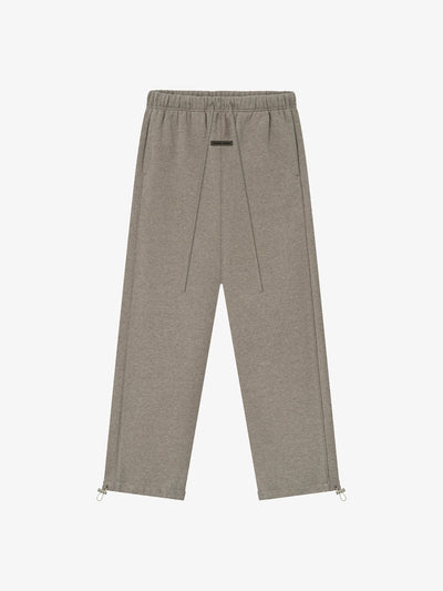 Fear of God Essentials Relaxed Piping Fleece Sweatpant 'Homestead Heather' – front