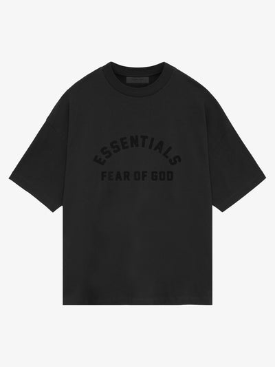 Fear of God Essentials Core Collection Heavy S/S Tee 'Black' – front