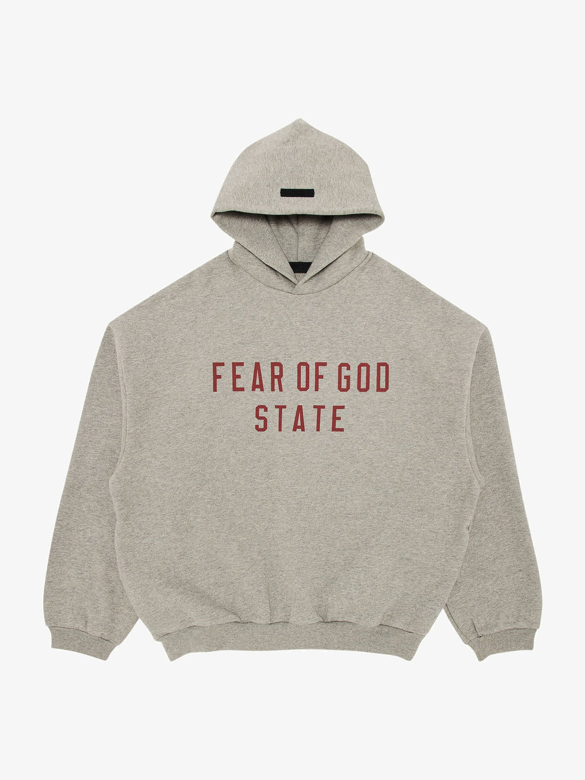 Fear of God Essentials Fleece II Hoodie 'Dark Heather' – front