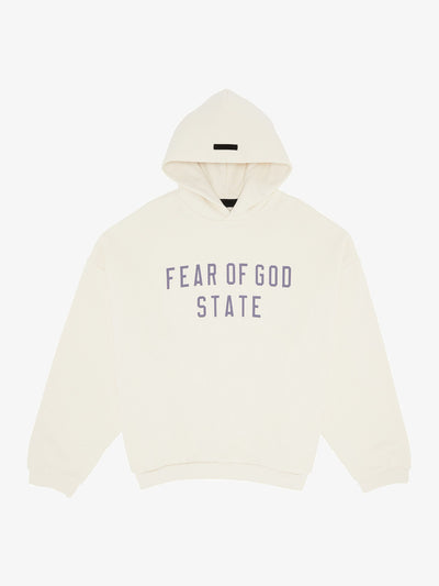 Fear of God Essentials Fleece Hoodie 'Shell' – front
