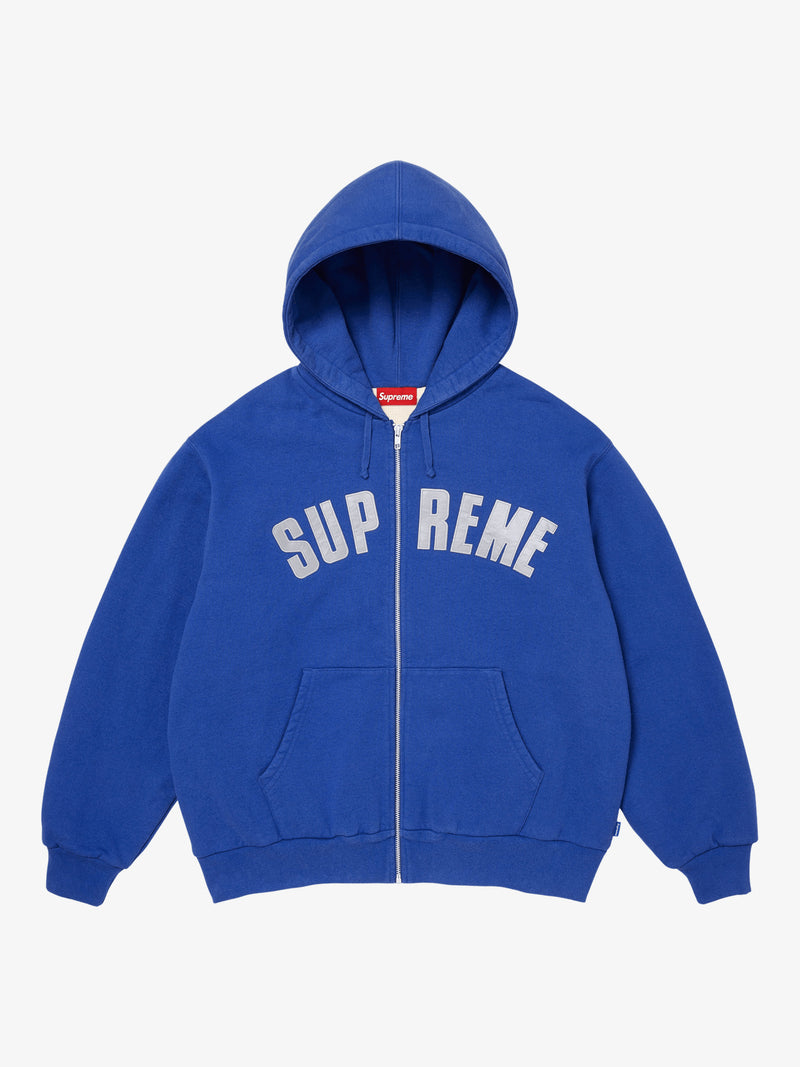 Supreme Arc Thermal Lined Zip Up Hooded Sweatshirt (FW26) 'Royal'