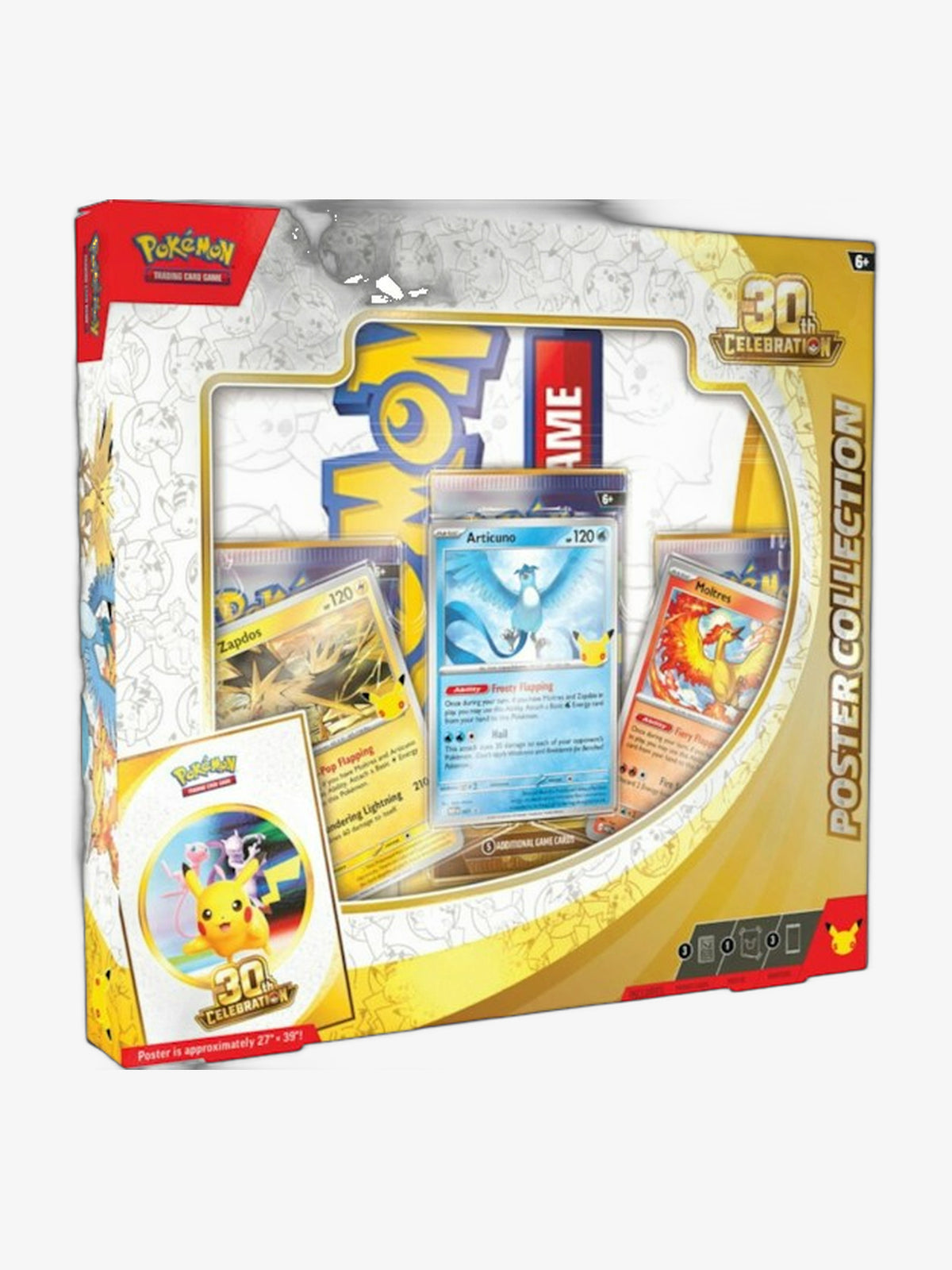Pokémon TCG Mega Evolution 30th Celebration Poster Collection – front