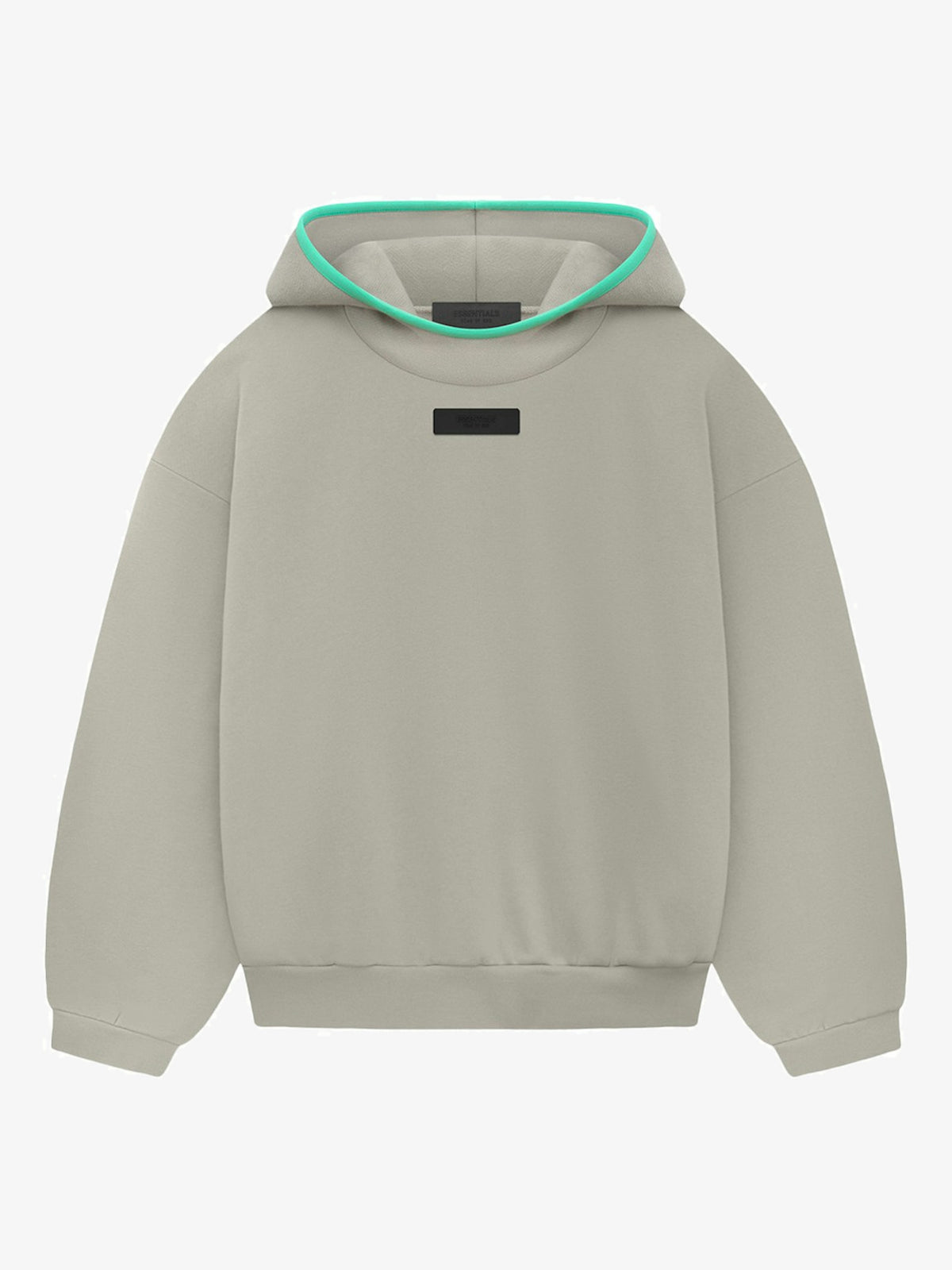 Fear of God Essentials Hoodie (SS24) 'Seal' – front