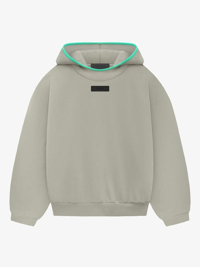 Fear of God Essentials Hoodie (SS24) 'Seal' – front