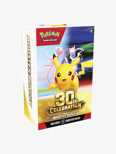 Pokémon TCG Mega Evolution 30th Celebration Booster Bundle – front