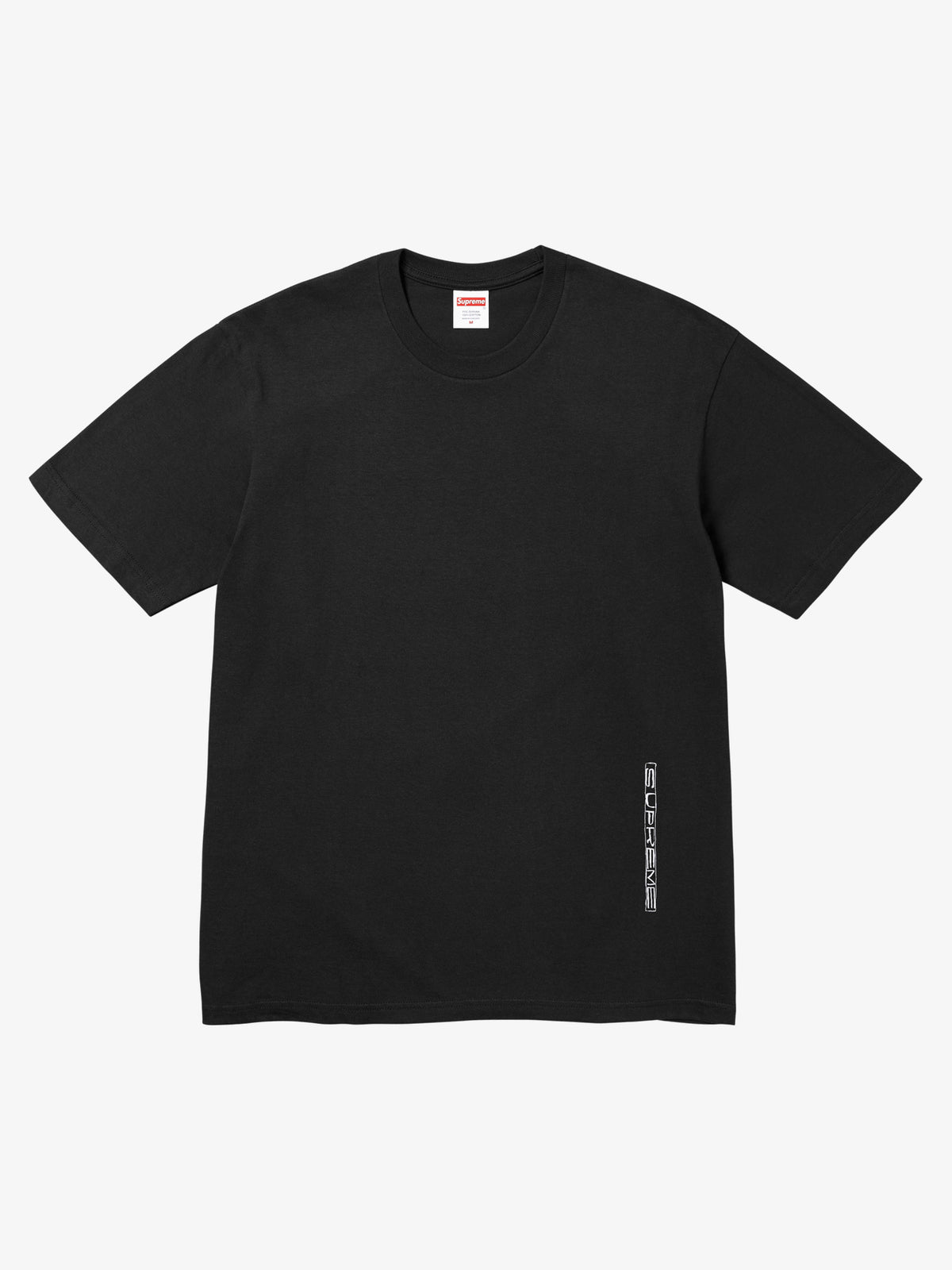 Supreme Supper Tee 'Black' – front